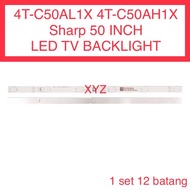 4T-C50AL1X 4T-C50AH1X Sharp  50 INCH LED TV BACKLIGHT 50”  4TC50AL1X 4TC50AH1X