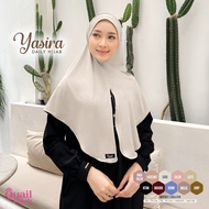 HISTYLE - Yasira Daily Hijab by Quail Hijab Instant Jersey Square Instant Jersey Hijab Non Ped Hijab