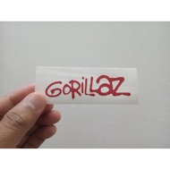 Sticker Gorillaz ( Sticker Cutting / Outdoor )