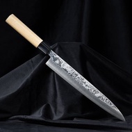 葉添-大馬士革系列 34層9鉻鋼-柳刃/生魚刀-(單刃-左&右)