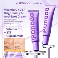 IROhada 377 Dark Spot Remover Cream Brightening Whitening for Melasma Hyperpigmentation