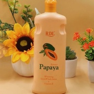 Papaya Hand & ROYAL LOTION RDL Whitening hand & Body Lotion 600ml Papaya whiten Vitamin E