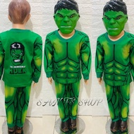 San FS SHOP - HULK Print Boys Costume Long Suit+TOPENG For 1-10 Years Send Now