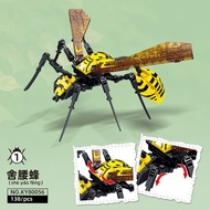 KY80056 Bumblebee Animal Insect Assembled Building Block Toy Mantis Small Particle Boy Gift 91607