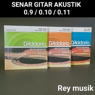 Acoustic Guitar Strings 1 Set Bronze EZ890 EZ900 EZ910