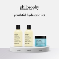 [Exclusive Set] Philosophy Youthful Hydration Set (Purity Made Simple One-Step Facial Cleanser 240ml
