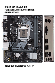 LGA1151 ใช้สำหรับเมนบอร์ด H310M-F สล็อต RAM DDR4 สำหรับ INTEL เจนเนอเรชั่น 8 และ 9
