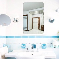 CINDYKHBKJ Self-Adhesive DIY Home Decoration For Bathroom/Wall 3D Effect Shower Make Up Mirror Anti Fog Mirror Mirror Stickers Acrylic Mirror