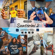 Santorini 2 | Preset Lightroom Viral | Mobile & Desktop | Aesthetic Presets | Instant Download | Lig