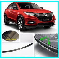 HONDA HRV(HR-V) 2019-2021 Rear Bumper Guard Trunk Protector stainless steel(BLACK CHROME)