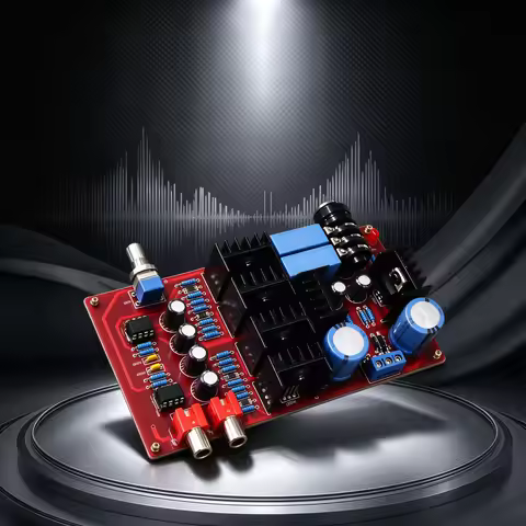 YJCO Headphone Amplifier Board NE5534 Toshiba BD139 BD140 Tube Sound Amp PCB Board Support 32-600Ohm
