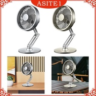 [ USB Desk Fan Portable Fan Alloy, Small, Folding 360 Rotation, Quiet Table Fan Personal Cooling Fan for Desktop Office Dorm