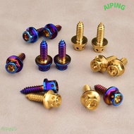 NG1ZX Allen Head Screw, Gold/Burnt Blue 304 Stainless Steel Self Tapping Screw,  M4 M5 Cap Head Scre