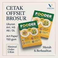 MINIMAL Print Print | Print Offset Brochure Flyer A4 A5 A6 DL 1 side 2-sided/ Minimum Order 2 Reams 