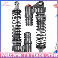 2Pcs Aluminium Alloy 90Mm Absorber Shocks For 1/10 Scale Rc Rock Crawlers  Scx10 D90 Truck