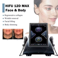 2in1 dual-system 12D-max Hifu Ultrasonic equipment 22d 13D MAX HIFU equipment Face Lift Firming Skin