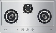 MOWE Built In Smart/Wifi Cooker Hob - 90Cm 3 Burners (Stainless Steel Type)