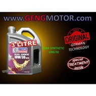 MINYAK HITAM MINYAK PELINCIR ENJIN ENGINE OIL SEMI SYNTHETIC & MINERAL KENARI KELISA KANCIL AXIA PIC