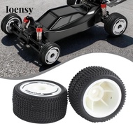 [Ioensy] 2x Rear Tires Remote Control Cars Accessories Tyres for Wltoys 244016 1/24