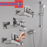 Quick Switch Shower Faucet 2-Way Tap Shower Set Adjustable Sliding Bar Booster Showerhead 304 stainless steel Shower Head
