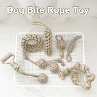 Dog Toys Dog Bite Rope Toy Chew Toys for Puppy Medium and Large Breeds , Pet Colored Cotton Rope ,du