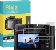 Rieibi (3 Pack Screen Protector for Leica Q2/Q3 Digital Camera, 0.25mm 9H Hardness Tempered Glass Fi