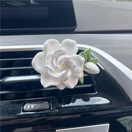 Gardenia Car Air Freshener Fresh Decorative Car Air Freshener Flower Diffuser Stone Car Air Conditio