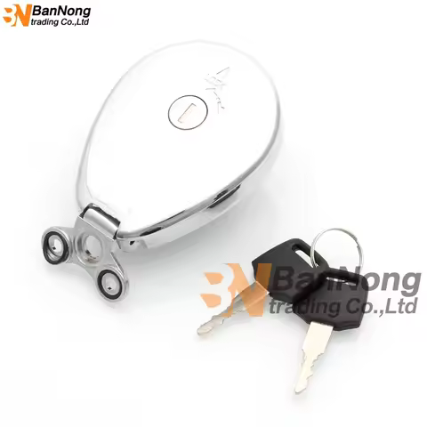 Fuel Gas Tank Cap Lock With Keys For KAWASAKI BJ250 EL250 Eliminator Estrella Custom RS VULCAN 400 5