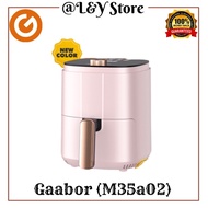 MESIN (Pink) Gaabor Air Fryer Low Watt 3.5L M35A02 Non-Stick Oil Fryer Machine / GA-M35A02