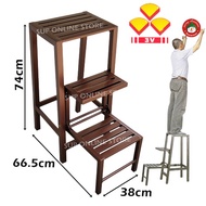 3V 3 Level Powder Coated Metal Foldable Step Stool / Step Chair / Stair / Stool / Folding Ladder / Kerusi Tangga Lipat