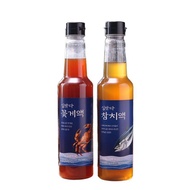 Korean Fish Sauce Cooking Set Tuna Sauce + Crab Sauce Umami Seasoning Korean Cooking Sauce Set