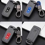 For HONDA Adv 150 2022 Pcx 160 adv150 Remote Key Carbon Fiber Silicone Case Cover Pcx 160 2021 adv 150 Motorcycle Accessories Car Key Cover