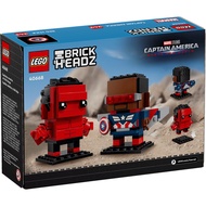 LEGO 40668 BrickHeadz Captain America & Red Hulk