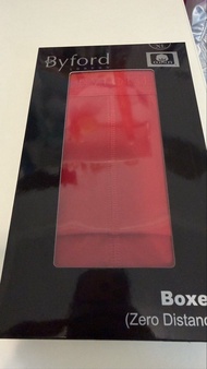 Byford Zero distance cotton Boxers XL - red 全新