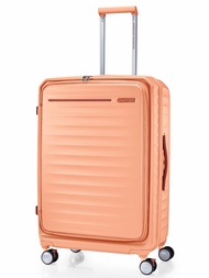 AMERICAN TOURISTER กระเป๋าเดินทางล้อลาก รุ่น Frontec ขนาด 28 นิ้ว Exp Tsa Os สี Apricot Blush