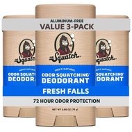 Dr.SquatchMen’sDeodorant–AluminumFreeDeodorantMenwithCharcoal&Postbioticsfor72-HourOdorProtection–Fr