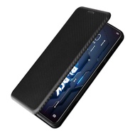 Reno8 T Reno 8T Flip Case Luxury Carbon Fiber Leather Cases BOOK Shockproof Cover For Oppo Reno 8T 5G Reno 8 T 4G Phone Bags