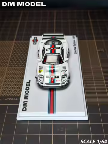 PreSale DM Model 1:64 F40 LB Die-Cast Car Model Miniature Gifts