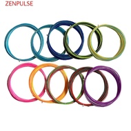 ZENPULSE Colorful Rainbow Badminton String, Elastic Colorful Badminton Racket Strings, Training Stri
