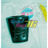 SP76 FRONT PANEL CHEST SHIELD TIE SUPRA X 100 CC PNP SUPRA FIT OLD WIN ORIGINAL QUALITY BLACK METALL
