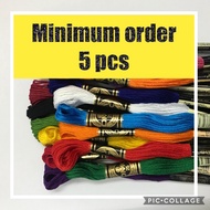 *READY STOCK* Benang sulam DMC thread 100% cotton