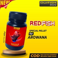 Pelet Arwana Redfish Makanan Pakan Arwana Super Red Golden Red Sier