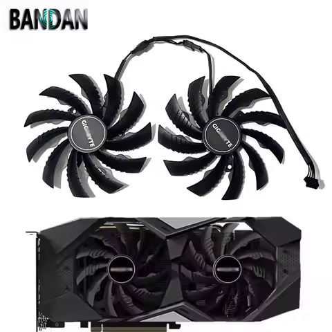 NEW 95MM Original GTX1660 RTX2060 PLD10010S12HH GPU Cooler Durable Fan For Gigabyte RTX2070 2060S GT