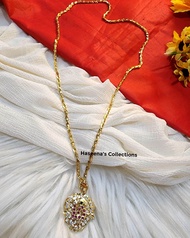 Haseenas Antique Design Ohm Impone Dollar With Chain (1)