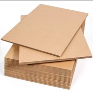 [10 SHEETS] 3-layer cardboard 3mm thick, size 25x30cm, 30x50cm, 50x40cm, 50x50cm, 60cmx1m, Model mak