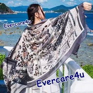 全新 圍巾 披肩 民族風 Scarf 山系 沙灘巾 頸巾 冷氣保暖 披肩 絲巾