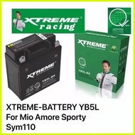 ♞COD MOTORCYCLE  EXTREME BATTERY YB5L FOR MIO AMORE/SPORTY/SYM110