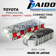 Connecting Rod Bearing For TOYOTA INNOVA DSL.1KD-FTV / 2KD-FTV / 1KZ-TE