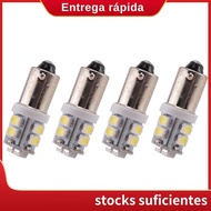 4x T11 BA9S  233 BAYONET 10 SMD LED Car Wedge Interior Side Light Bulb White .henryjoesg