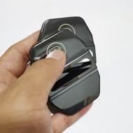 For Brabus Car Door Lock Cover 4pcs Metal B Logo Protector Buckle Cover For Mercedes Benz Brabus W46